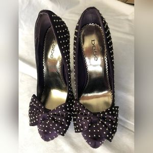 Bebe Studded Heels 👠